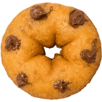 Hazelnut Donut image